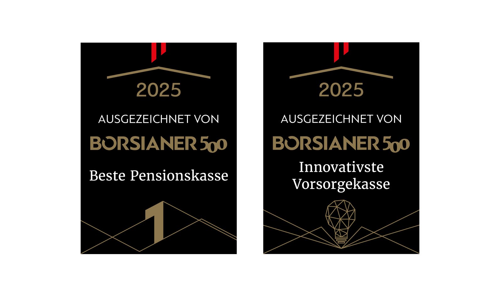 VBV ist beste Pensionskasse und innovativste Vorsorgekasse