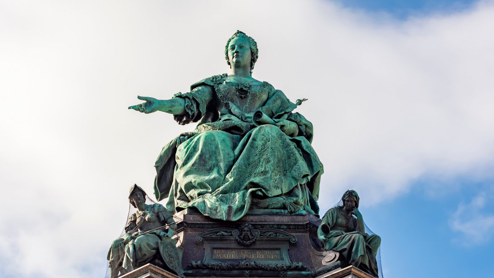 Statue der Kaiserin Maria Theresia in Wien 