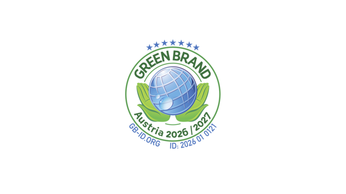 Das Siegel von Green Brand Austria 2026/2027