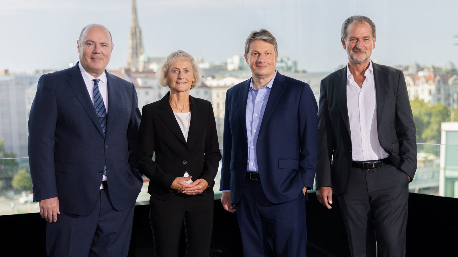 v.l.n.r.: Ronald Laszlo, Michaela Attermeyer, Christian Reiss, Martin Vörös