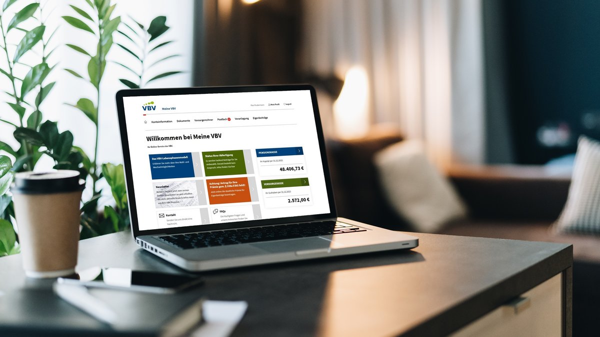 Neue Funktion in Meine VBV: Bankverbindung jetzt einfach online ändern