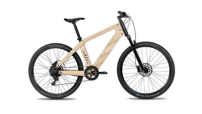 Das Bild zeigt ein exklusives E-Bike von MyEsel.