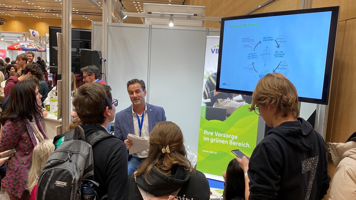 Schüler:innen im Fokus: VBV informiert auf der GEWINN-Schülermesse 2024