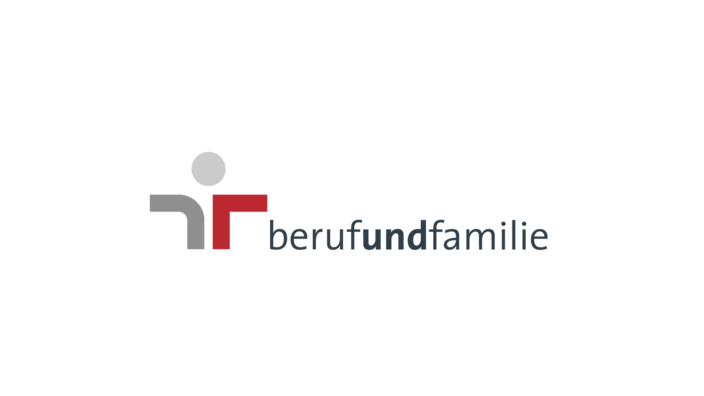Das Bild zeigt das Siegel beruf und familie, mit der die VBV als als familienfreundlicher Arbeitgeber zertifiziert wurde.